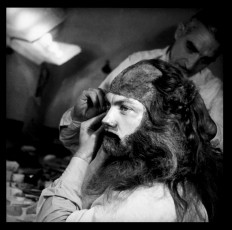 Jean Marais spent five hours every day getting transformed into the Beast, a process this and other stills gallery photos document.