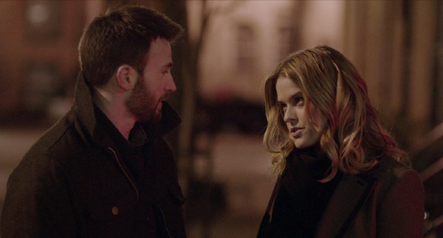 Two strangers (Chris Evans and Alice Eve) spend an eventful night in New York City together in "Before We Go."