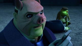 In the first episode of "Beware the Batman", Professor Pyg and Mister Toad set the tone for weird villains to flourish.