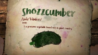 Snozzcumber is among the wacky terms defined in "Gobblefunk: The Wonderful Words of The BFG."