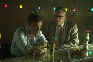 While Walter (Christoph Waltz) feeds his fictions to reporter and sometimes narrator Dick Nolan (Danny Huston)...