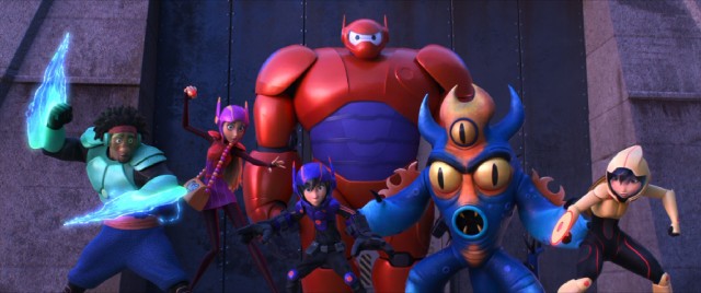 Big Hero 6 is ready to attack!