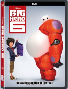 Big Hero 6 DVD cover art