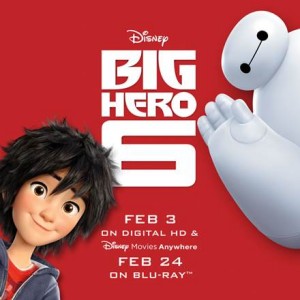 Disney's Big Hero 6 coming to Blu-ray, DVD and other formats soon