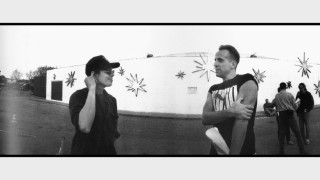 This awkward-looking reunion of "Fargo" baddies Steve Buscemi and Peter Stormare is one of dozens of photos shot, shown, and described by Jeff Bridges.