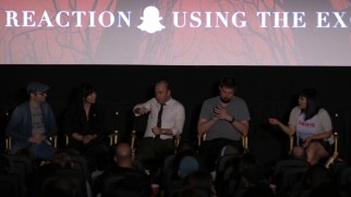 The Comic-Con filmmaker panel after the screening where the film's real title and nature were revealed is preserved in the documentary.