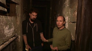 Director Adam Wingard and production designer Tom Hammock show you around the "House of Horrors."