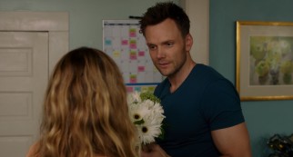 Joel McHale plays Mark Reynolds, Lauren's deadbeat ex-husband who stands in the way of Jim.