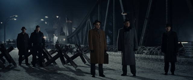 The climax of "Bridge of Spies" brings James Donovan (Tom Hanks) and Rudolf Abel (Mark Rylance) to the titular bridge where a prisoner exchange is scheduled.