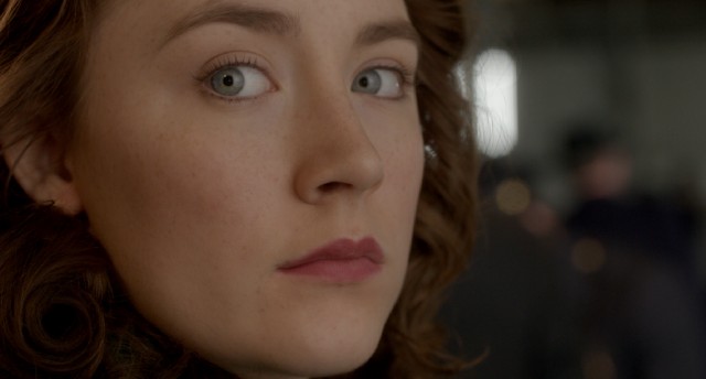 "Brooklyn" stars Saoirse Ronan as Ellis Lacey, a young Irish woman who immigrates to New York in the 1950s.