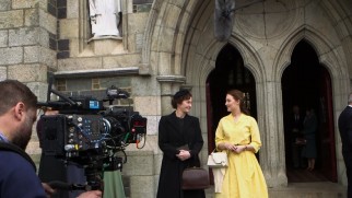 Behind-the-scenes footage of an Ireland shoot features in one of the Blu-ray's six promotional featurettes.