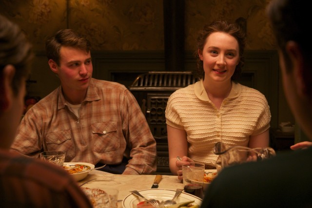 In "Brooklyn", Irish immigrant Ellis Lacey (Saoirse Ronan) has prepared for this spaghetti dinner with the family of her Italian-American boyfriend, Tony Fiorello (Emory Cohen).