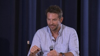 Bradley Cooper recalls asking Robert De Niro a question on "Inside the Actor's Studio" in his Screen Actors Guild Q & A for "Burnt."