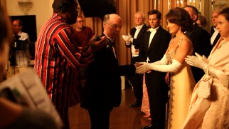 Lee Daniels directs James Marsden and Minka Kelly as the Kennedys in "'Lee Daniels' The Butler': An American Story."