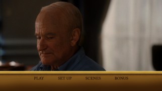 Robin Williams appears as Dwight D. Eisenhower on the DVD's main menu for "Lee Daniels' The Butler." This marks Williams' third film portraying a President, but first not to be made out of wax.