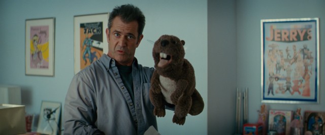 In "The Beaver", Mel Gibson plays a troubled man who finds value in letting a found hand puppet speak for him.