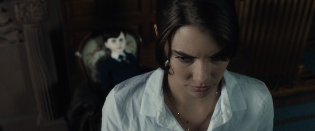 In "The Boy", Greta Evans (Lauren Cohan) is tasked with being nanny to a porcelain doll.