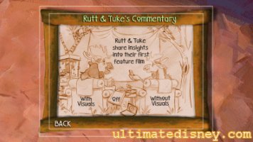 Rutt & Tuke's Commentary Menu