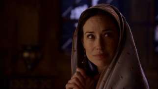 After hours of peripheral existence, Igraine (Claire Forlani) finally gets to shine in an episode bearing her name. The more prominent of her two parts, however, develops a different character.