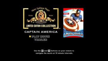 This rudimentary lone DVD menu is the only 16:9 item on the disc.