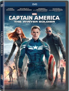 Captain America: The Winter Soldier DVD cover art