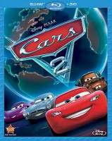 Cars 2 Blu-ray + DVD combo pack cover art -- click to buy from Amazon.com