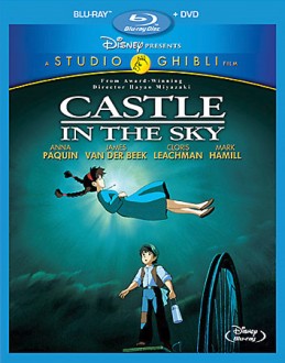 Castle in the Sky Blu-ray + DVD cover art -- click to buy from Amazon.com