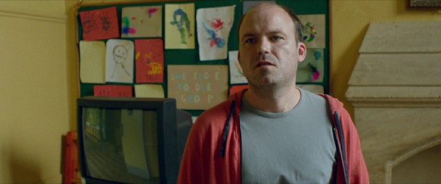 Barry Fairbrother (Rory Kinnear), the most sympathetic character of "The Casual Vacancy", is not long for this world, though his character takes on a ghostly presence online and in flashbacks.
