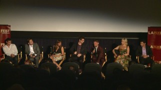 Cast and crew answer audience questions at the film's 2012 Los Angeles Film Festival premiere.