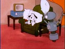 At computer camp, Snoopy's Robot goes from helpful to dangerous in an instant.