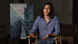 Young director Jeff Orlowski acknowledges the bumps in the road to finish his first feature film in "Making 'Chasing Ice.'"