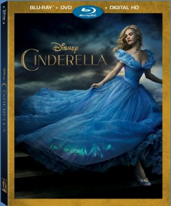 Cinderella (2015) Blu-ray + DVD + Digital HD cover art -- click to pre-order from Amazon.com