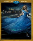 Cinderella (2015) Blu-ray + DVD + Digital HD cover art