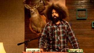 Reggie Watts' services as one-man bandleader are compiled into a Disc 2 Supercut.
