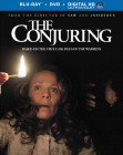 The Conjuring: Blu-ray + DVD + UltraViolet cover art -- click to read the press release