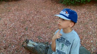 This adorable little runaway in an unlicensed Dallas Cowboys hat ends the disc on a heartbreaking note.