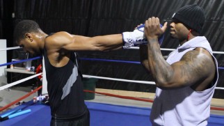 Michael B. Jordan undergoes boxing training in the name of "Becoming Adonis."