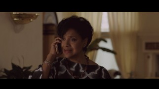 Mary Anne (Phylicia Rashad) gets a call from Adonis asking to use the family name in this deleted scene.