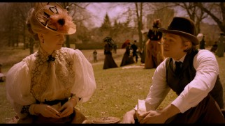Ophthalmologist Alan McMichael (Charlie Hunnam) picnics with Edith (Mia Wasikowska) and the Sharpes in this deleted scene.