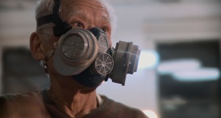 Ushio Shinohara is a young octogenarian, who only needs a respirator when spray-painting his cardboard motorcycle sculptures.