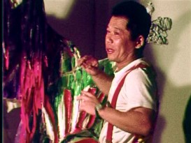 The licensed 1970s documentary "Shinohara: The Last Artist" shows us Ushio as a newlywed just starting middle age.
