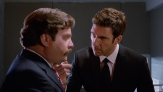 The billionaire Motch brothers assign Tim Wattley (Dylan McDermott) to give Marty (Zach Galifianakis) a quick and thorough image makeover.