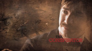 Justin Long tries his hand at drama as Aiken's mustachioed friend and fellow Civil War hero Nicholas Baker, seen here as part of the Blu-ray's menu montage.