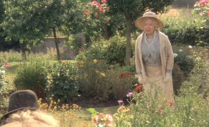 Lady St. Edmund has a word with her gardener!