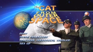 The Cat From Outer Space's Main Menu.