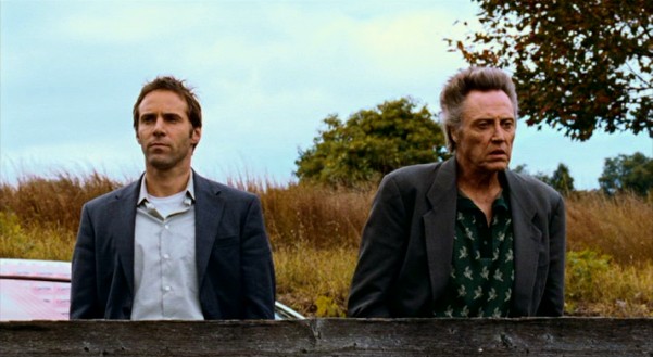 Estranged father (Christopher Walken) and son (Alessandro Nivola) reunite for a thrifty, interesting road trip in the independent dramedy film "$5 a Day."