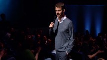 Daniel Tosh ventures into the crowd as part of his Encore.