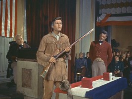 In New York, Davy gets a rifle he names "Betsy".
