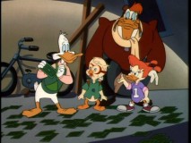 Despite the better judgment of Launchpad, Gosalyn, and Honker, Drake is eager to believe that money really can grow on trees.