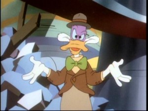 Darkwing rises to his greatest challenge, yet: becoming Ordinary Guy.